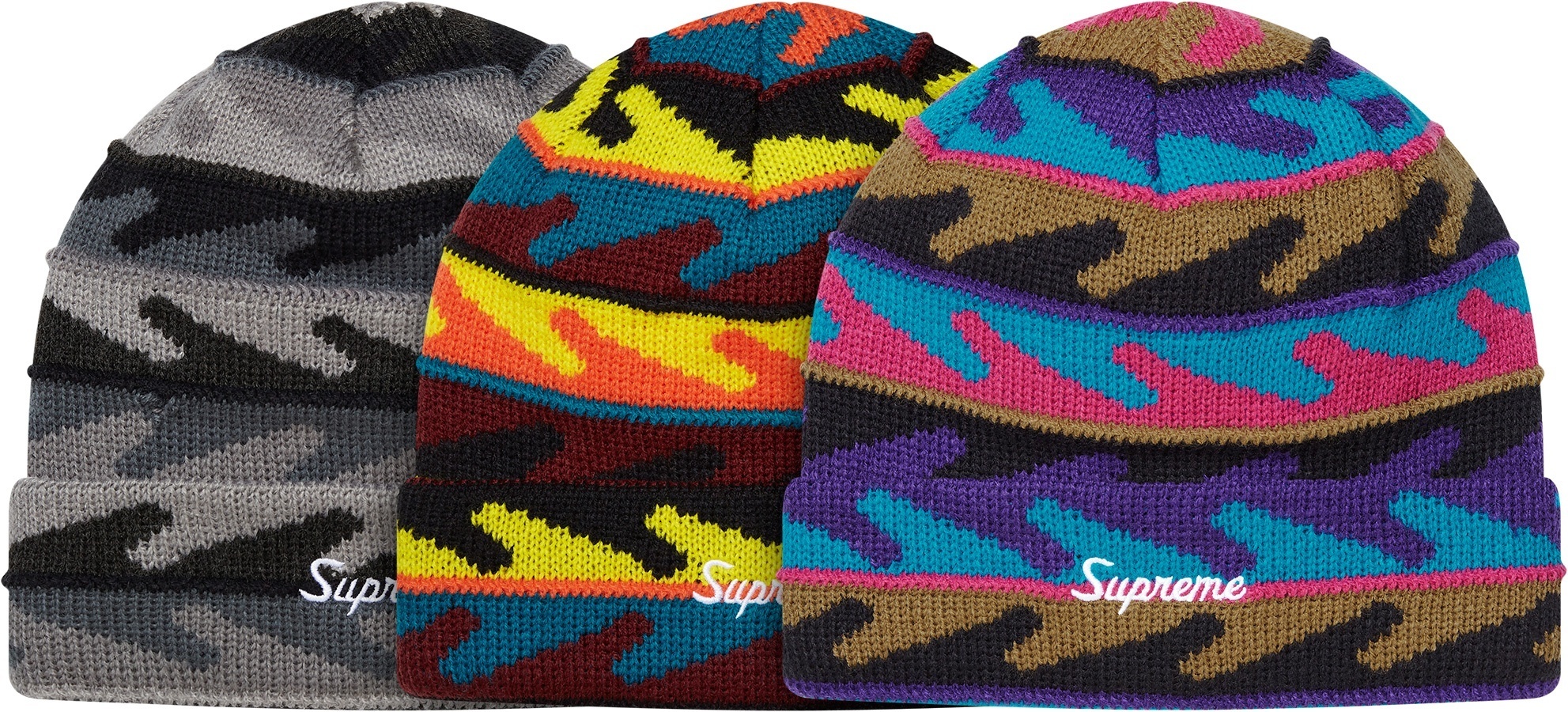 Wave Stripe Beanie